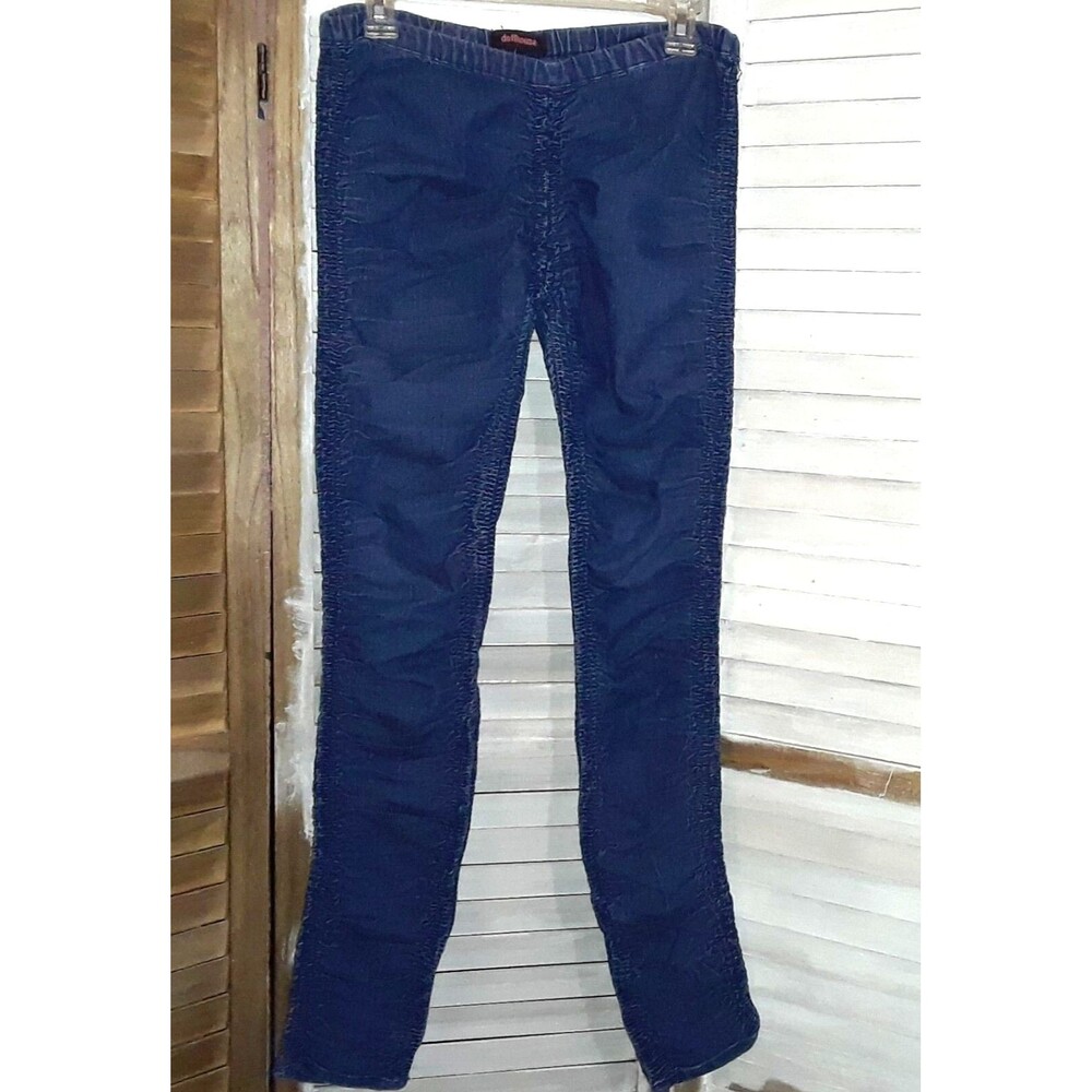 Dollhouse Women's Jeggings Size Large Gathered Ruched Front and Bum Cotton-Blend